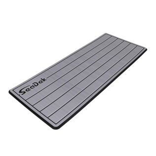 Large Brushed Teak Helm Pad