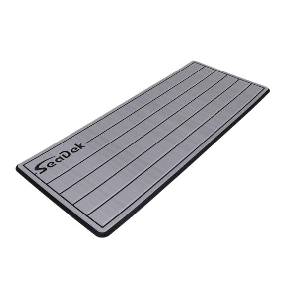 Large Brushed Teak Helm Pad image number 0