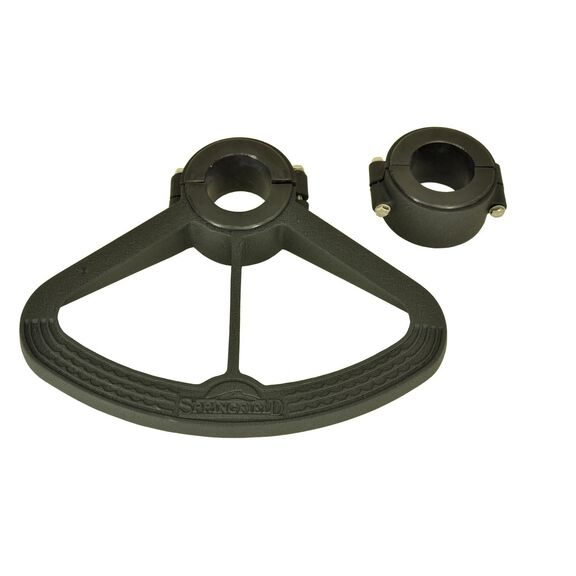 3 1/2" Footrest And Bushing Set, Black image number 0