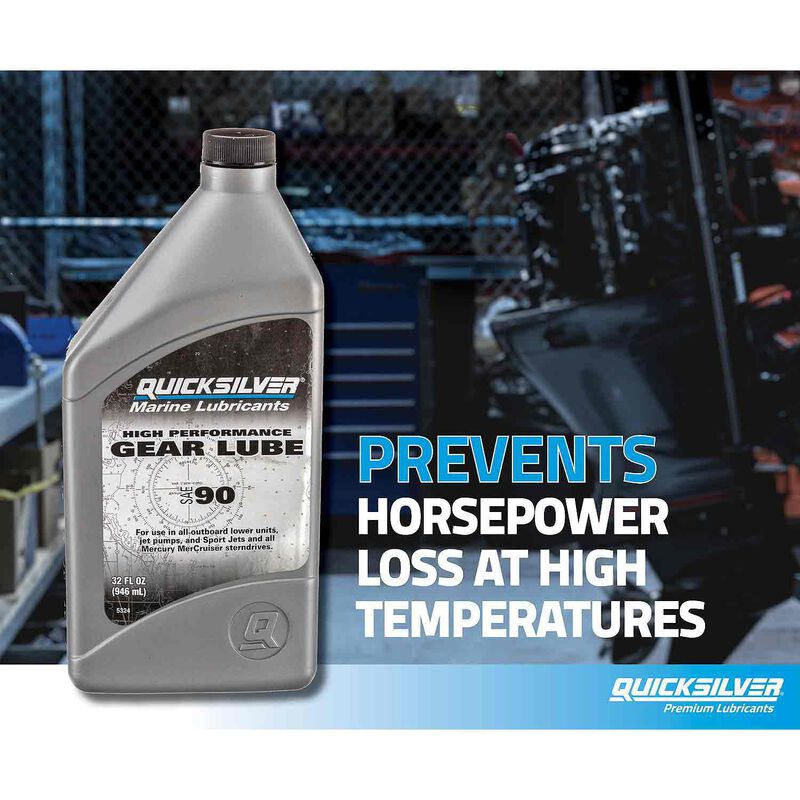 858064Q01 SAE 90 High Performance Gear Lube , 32 oz image number 3