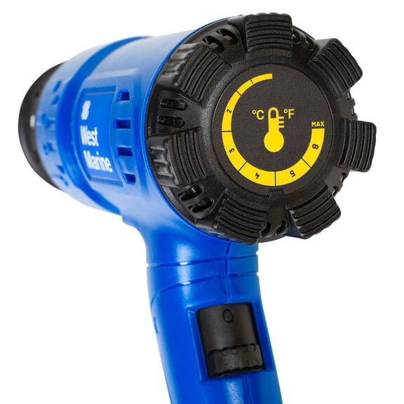 1350W Heat Gun Kit with Variable Temperature Control and Adjustable Airflow image number 1