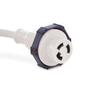 50 Foot Shore Power Cord Set, 30 Amp, 125V, White image number 2