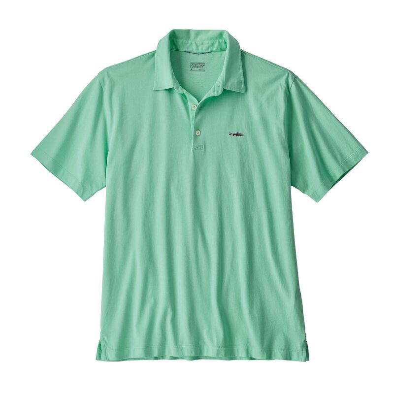 PATAGONIA Men's Trout Fitz Roy Polo Shirt West Marine