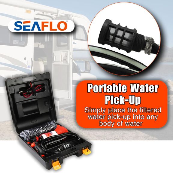 SEAFLO 41 Series Portable Washdown Pump Kit, 12V DC, 4.5 GPM, 70 PSI image number 6