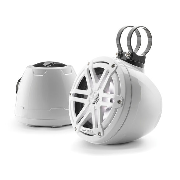 M3-650VEX-Gw-S-Gw-i 6.5" Coaxial Speakers with RGB LED Lighting, Gloss White Sport Grilles image number 6