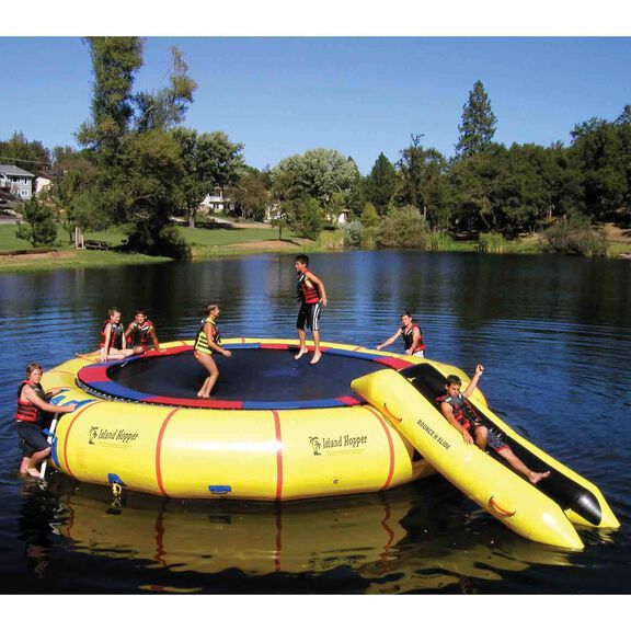 25' Island Hopper "Giant Jump" Trampoline image number 0