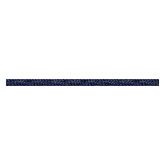 SAMSON ROPE 8mm Dia. XLS3 Double Braid Line, Navy, Sold by the Foot