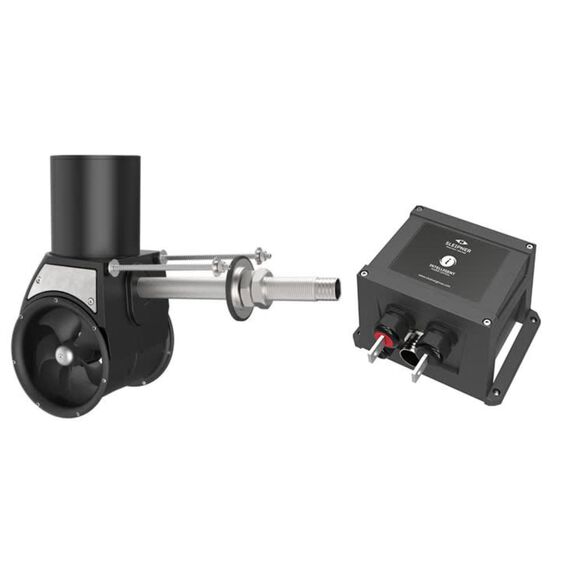 Side-Power SX50 12V DC External Compact Stern Thruster On/Off 150mm transom image number 0
