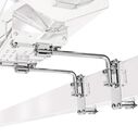 Dual Extended Square/Flat or Side, Bulkhead Rail Mount for Magma Rectangular Gas Grills image number 1