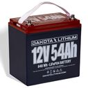 Lithium Iron Phosphate Deep Cycle Battery, 12V, 54Ah, Group 24 image number 0