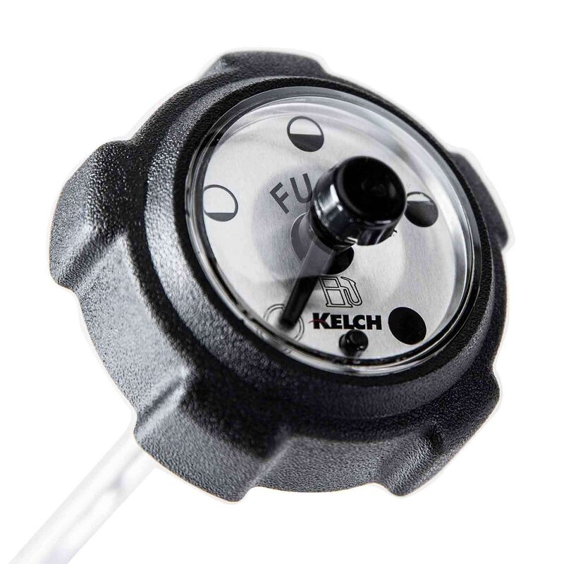 MOELLER Fuel Cap with Gauge, 12 1/4" Sender Arm West Marine