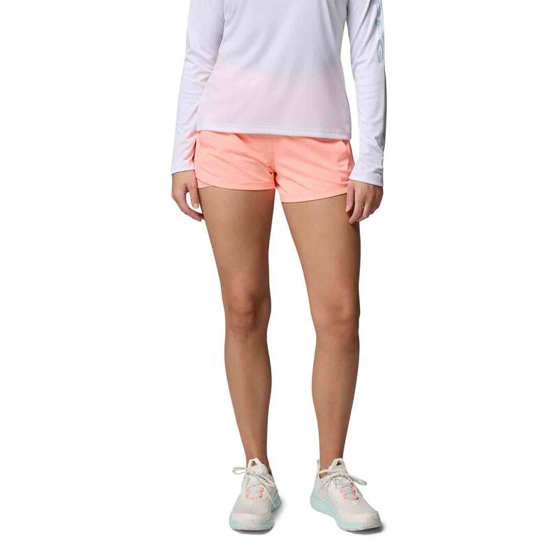 Columbia Women's PFG Castback Shorts, in Tiki Pink, Size Small | by West Marine