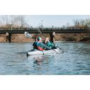 Platte-Plus 12ft 3in Tandem Inflatable Kayak, Smoke Blue image number 4