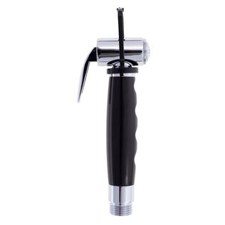 Hammer-Head Sprayer w/Hook, 1/2" NPS Chrome/Black