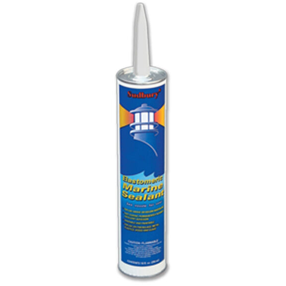 One-Part Marine Grade Elastomeric Sealant, Clear, 10 oz. image number 0