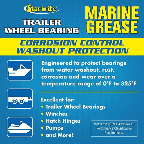 Marine Grade Wheel Bearing Grease, 14oz. image number 3