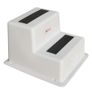StepSafe&trade; Polyethylene Two Step Dock Steps