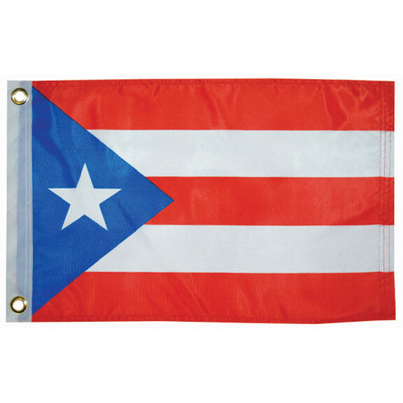 Puerto Rico Courtesy Flag, 12" x 18" image number 0