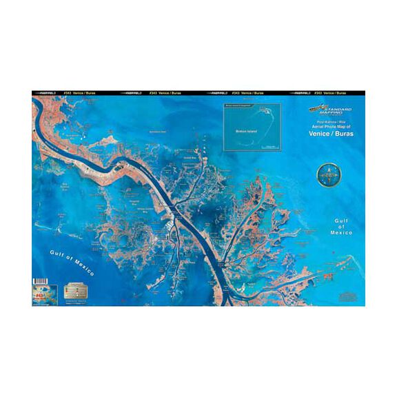 Venice/Buras, Louisiana Laminated Map image number 0