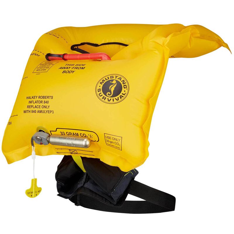 MUSTANG SURVIVAL Manual Inflatable Life Jacket Belt West Marine