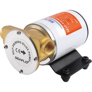 SEAFLO Self-Priming Impeller Bilge Pump, 24V, 8 GPM