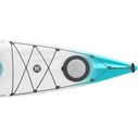 Carolina 12.0 Sit-Inside Kayak, Turquoise/White image number 2