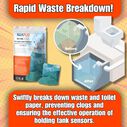 SEAFLO Bio-Pak RV Marine Holding Tank Deodorizer Drop-In Packets Pine Scent image number 4