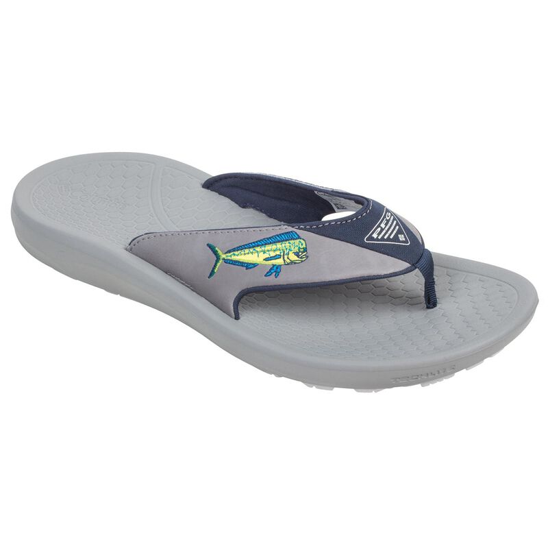 columbia fish flip flops