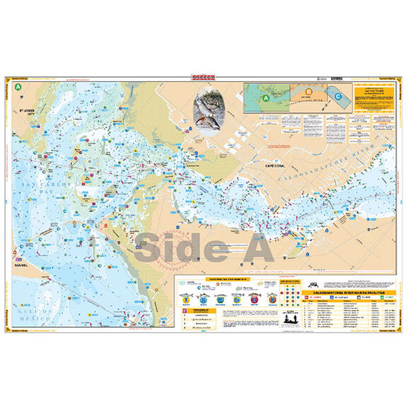 Caloosahatchee River Inshore Fishing Chart image number 0