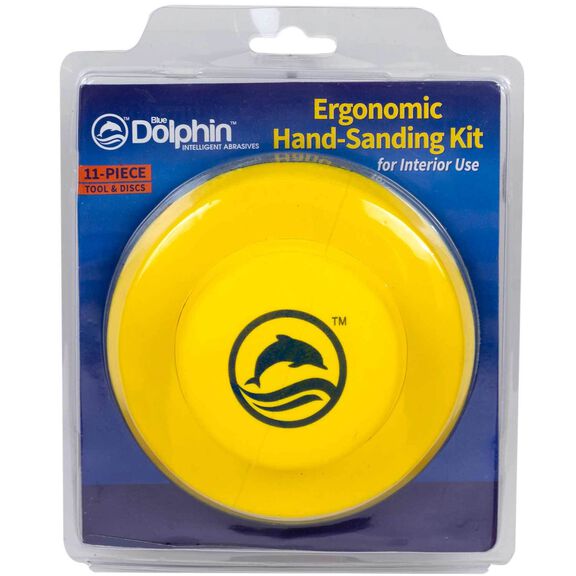 11 Piece Ergonomic Hand-Sanding Discs image number 0