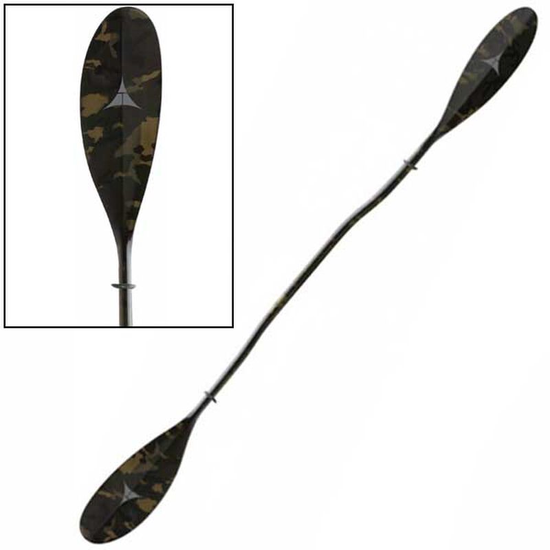 ADVENTURE TECHNOLOGY 230cm Fishstix Kayak Paddle, Camo West Marine