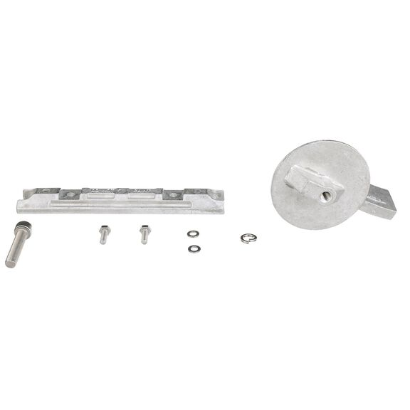 Quicksilver 8M6007997 Aluminum Anode Kit for Yamaha 60-90hp Outboards image number 0