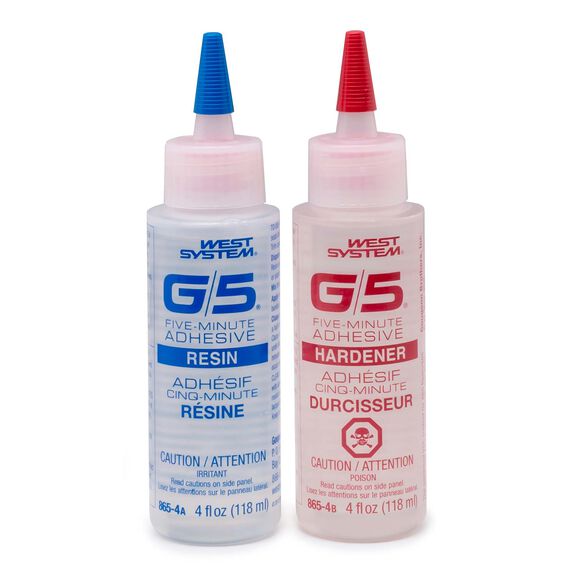 G/5 Five-Minute Epoxy Adhesive Kit, 8 fl oz. image number 0