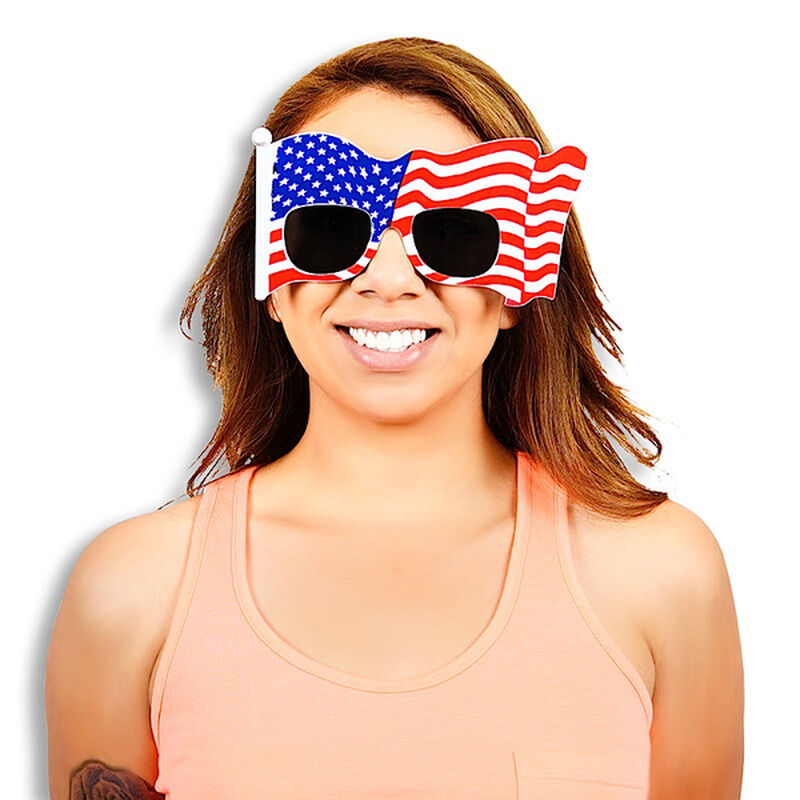 American Flag Sunglasses image number 1