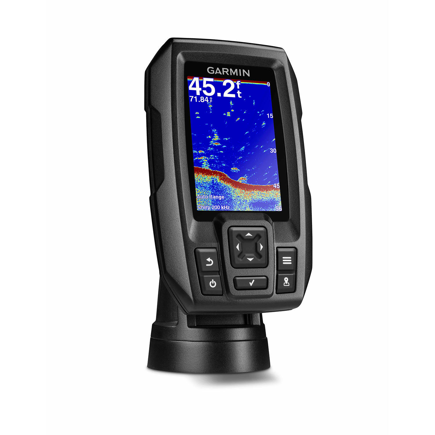With Waypoint Map And 77/200kHz TM Transducer Garmin STRIKER™ 4 FishFinder/GPS 