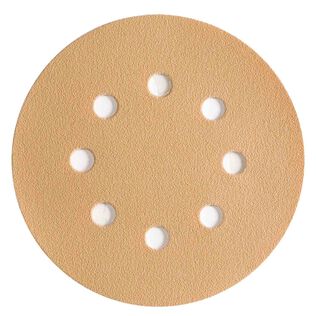 Gold Grip Sanding Disc, 8 Hole, 220 Grit