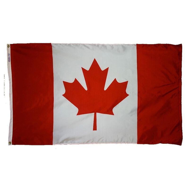 12" x 24" Canada Ensign Courtesy Flag image number null