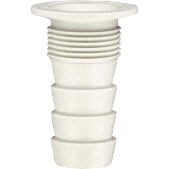 5/8" Flush Impact Drain White image number 0