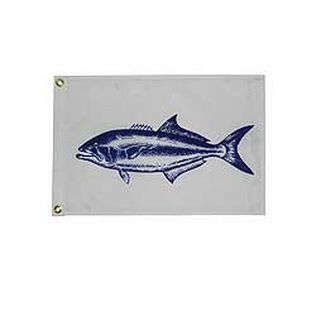 Bluefish Flag, 12" x 18"