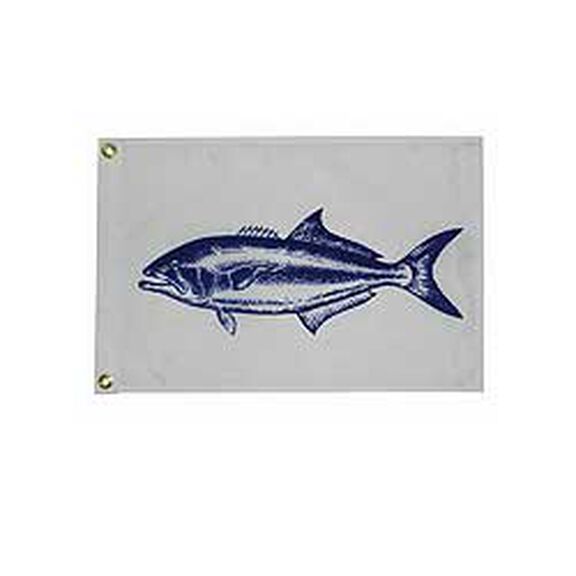 Bluefish Flag, 12" x 18" image number 0