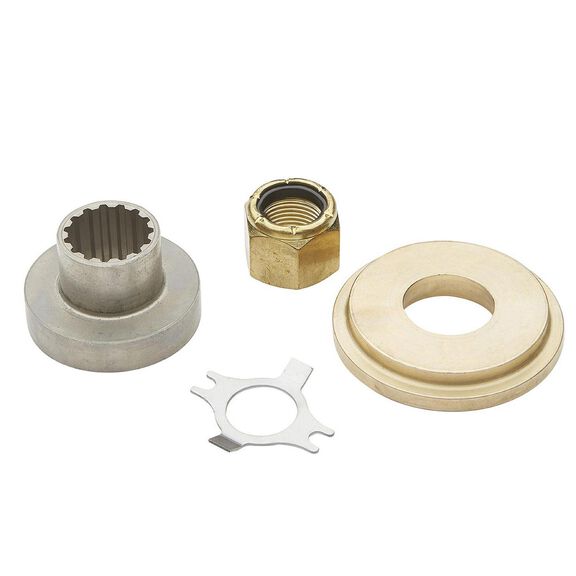 8M0101604 Flo-Torq SSR Solid Propeller Hub Kit Mercury 40 Hp CT - 350 Hp 4-Stroke Outboards with 1" Diameter Prop Shaft image number 2
