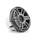 M6-10IB-S-GmTi-4 10" Marine Subwoofer Driver, Gunmetal and Titanium Sport Grille image number 1