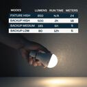 Blackout Backup Emergency Bulb, 2-Pack image number 3