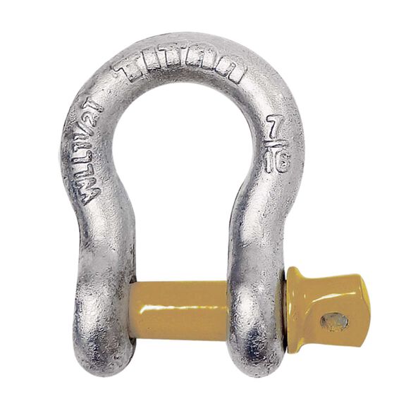 Galvanized Bow (Anchor) Shackles image number 0