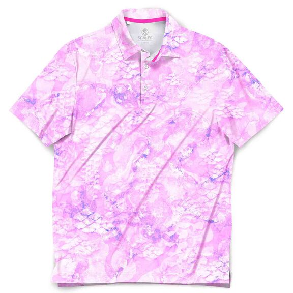 Men's Scales Camo Polo image number 0