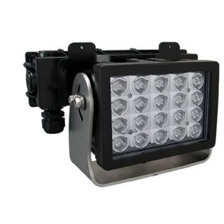 Imtra Offshore 20-LED Marine Deck Light - 110-277VAC, 140W, 60&deg;, Black Finish, IP68/69K