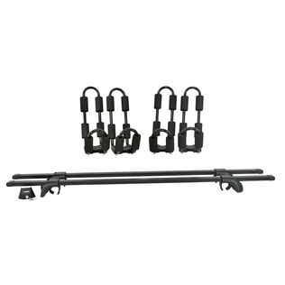 58" Steeltop Cross Bar System & J-Rack Carrier, 2 Pack
