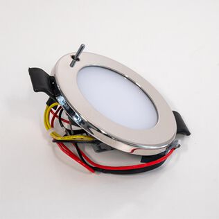 BCM Orlando LED Downlight 75mm Polished Stainless Steel