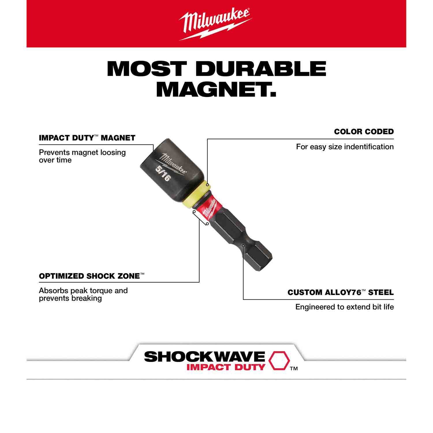 MILWAUKEE SHOCKWAVE Impact Duty™ 1-7/8