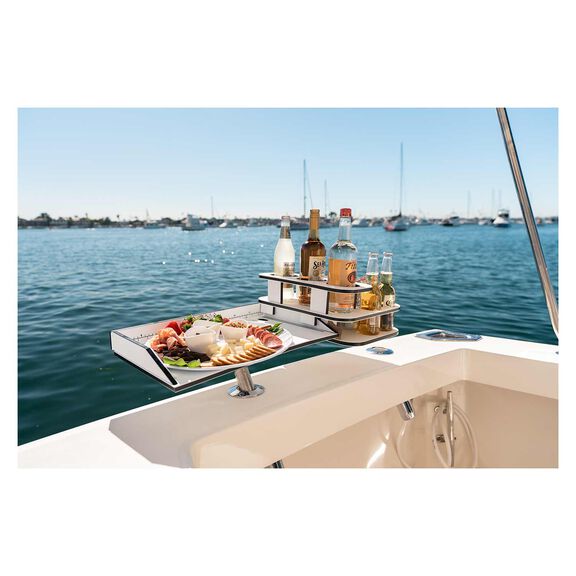 Square Double Stack Table Side Caddy image number 4